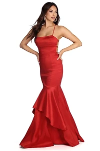 Leah Formal Taffeta Mermaid Dress