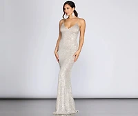 Teagan Sequin Gown