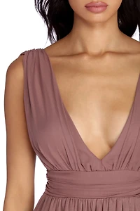 Reese Formal Layered Chiffon Dress