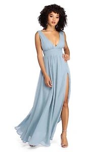 Reese Formal Layered Chiffon Dress
