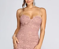 Raina Formal Crochet Dress