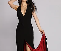 Abigail Formal High Slit Dress