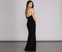 Abigail Formal High Slit Dress