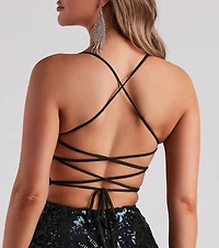 Raquel Formal Sequin Mermaid Dress