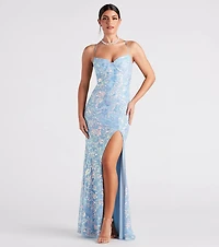 Raquel Formal Sequin Mermaid Dress