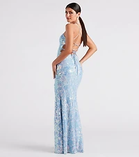 Raquel Formal Sequin Mermaid Dress