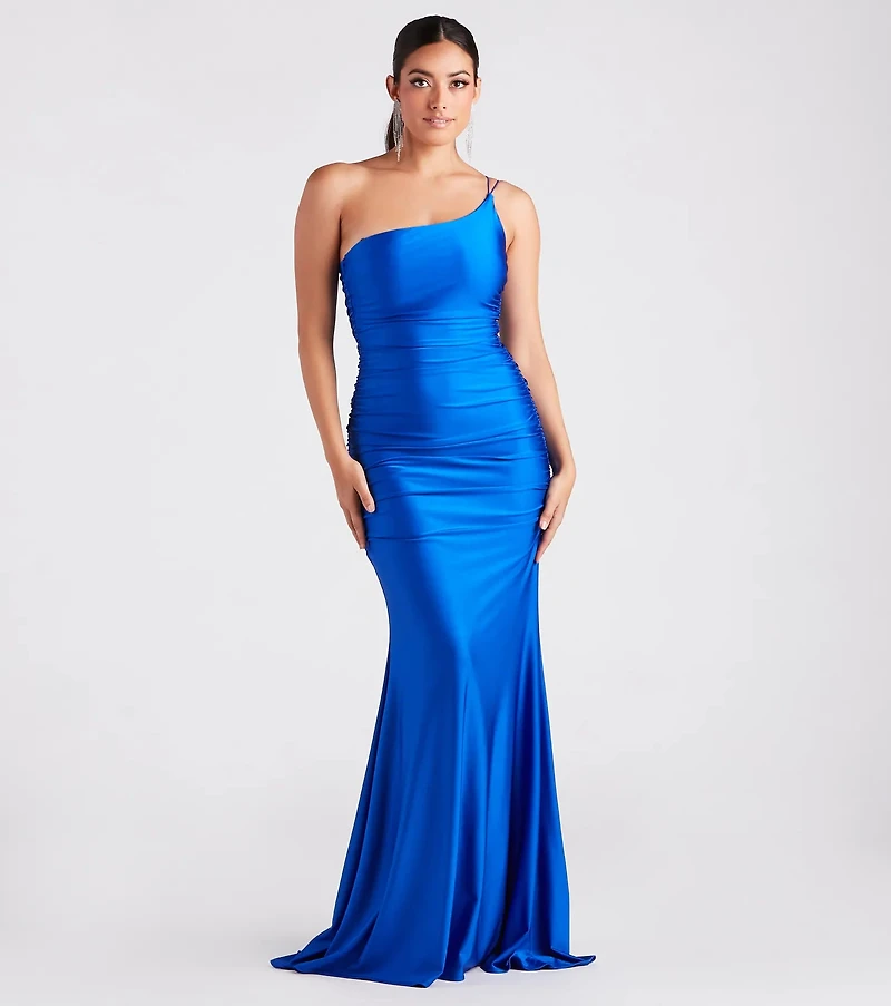 Nicole Formal One-Shoulder Mermaid Dress