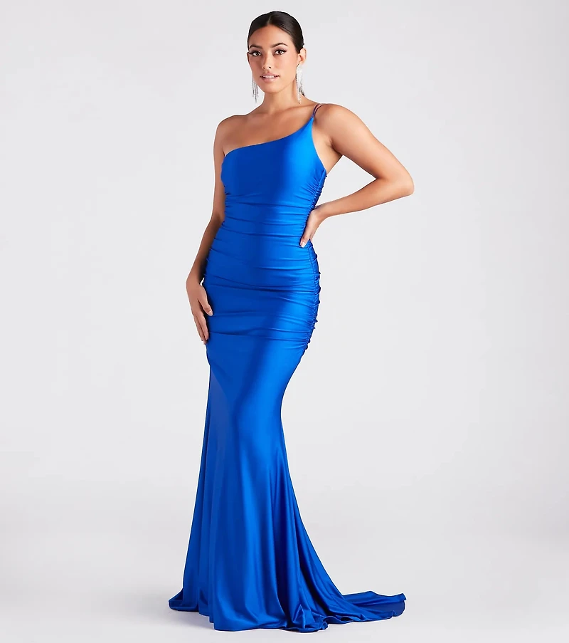 Nicole Formal One-Shoulder Mermaid Dress