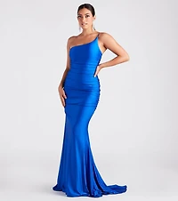 Nicole Formal One-Shoulder Mermaid Dress