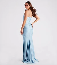 Nicole Formal One-Shoulder Mermaid Dress