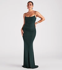 Mckayla Formal Scoop Neck Dress