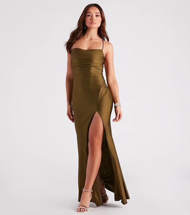 delia formal cowl neck long dress Windsor Delia Formal Cowl Neck Long Dress