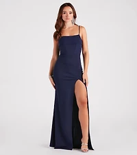 Anna Formal High-Slit Mermaid Dress