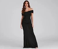 Layne Off-The-Shoulder Mermaid Formal Dress
