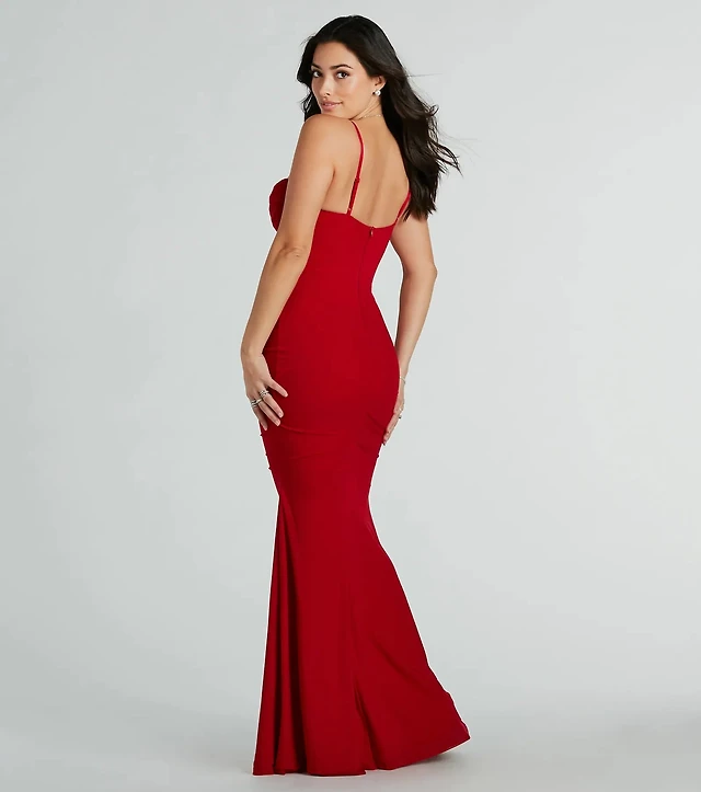 Windsor Deana Formal Mesh Corset Mermaid Long Dress at Hamilton Place in Chattanooga, TN Windsor Deana Formal Mesh Corset Mermaid Long Dress at Hamilton Place in Chattanooga, TN