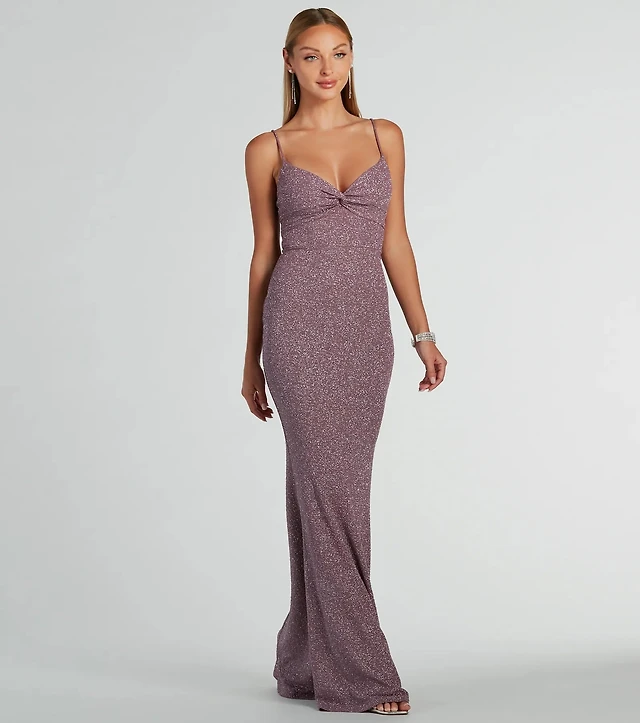 sophie glitter knit mermaid dress Sophie Glitter Knit Mermaid Dress