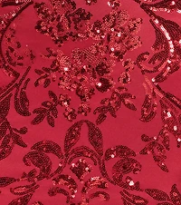 Moira Lace-Up Sequin Formal Dress