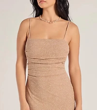 Wendy Sleeveless Mermaid Glitter Formal Dress
