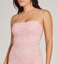 Rowena Sequin Mermaid Dress
