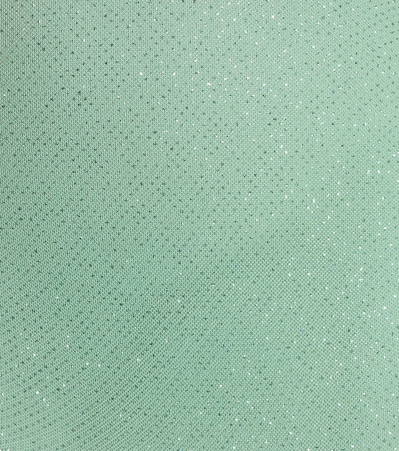 Jenna Lace-Up Ruched Mermaid Glitter Formal Dress