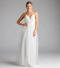 Kimora Lace Tulle A-Line Formal Dress