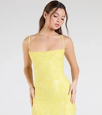 Gabrielle Formal Sequin Long Dress