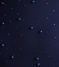 Camilla Mermaid Rhinestone Pearl Formal Dress