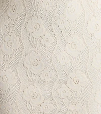 Romy Ruffle Tie-Back Mermaid Lace Formal Dress