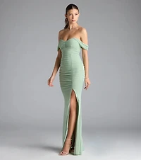 Ramona Off-The-Shoulder Mermaid Formal Dress