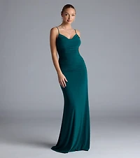 Edna Open Back Mermaid Formal Dress