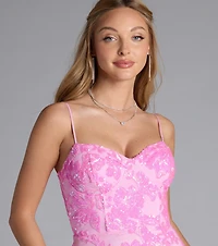 Alandra Sweetheart Mermaid Sequin Formal Dress