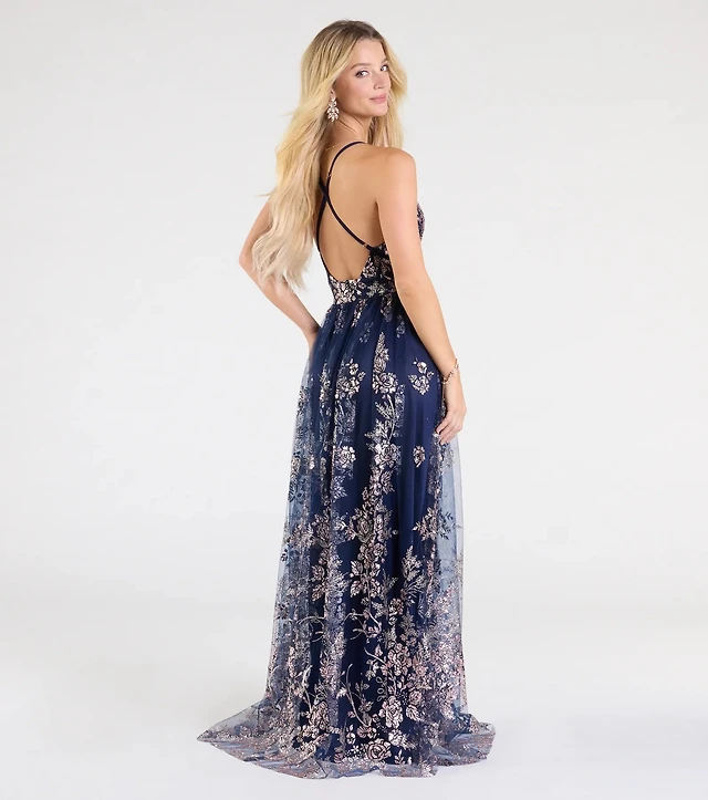 windsor ayva a-line glitter sequin tulle formal dress reviews Ayva A-Line Glitter Sequin Tulle Formal Dress