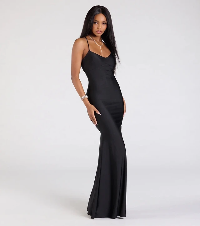 mandy glitter mesh mermaid dress Blondie Nites 