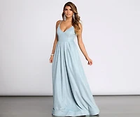 Jules Glitter Ball Gown