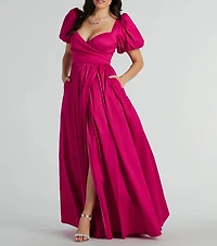 Pippa Taffeta Sweetheart Ball Gown