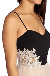 Brie Floral Sweetheart Ball Gown
