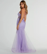 Jenika Formal Embroidered Ball Gown