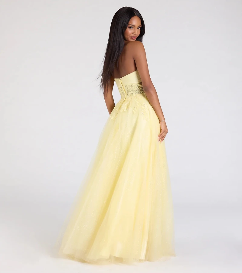 yellow and pink dress Nellie Mini Dress Yellow Floral