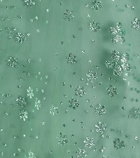 Adrienne Corset A-Line Glitter Mesh Ball Gown