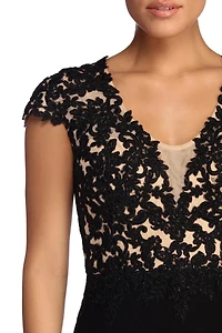Tia Formal Open Back Dress