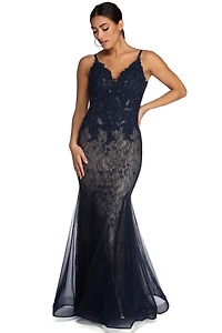 Emelia Formal Trumpet Lace Dress