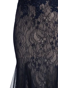 Emelia Formal Trumpet Lace Dress
