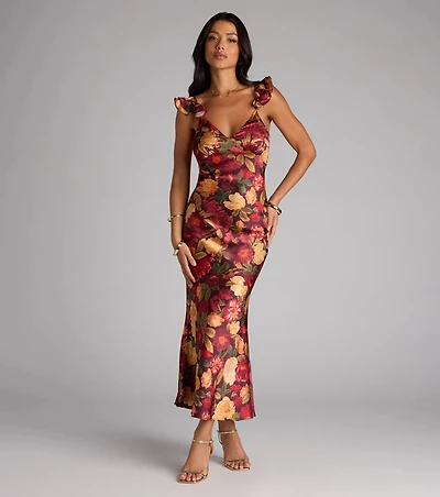 Love Full Bloom Floral Maxi Dress