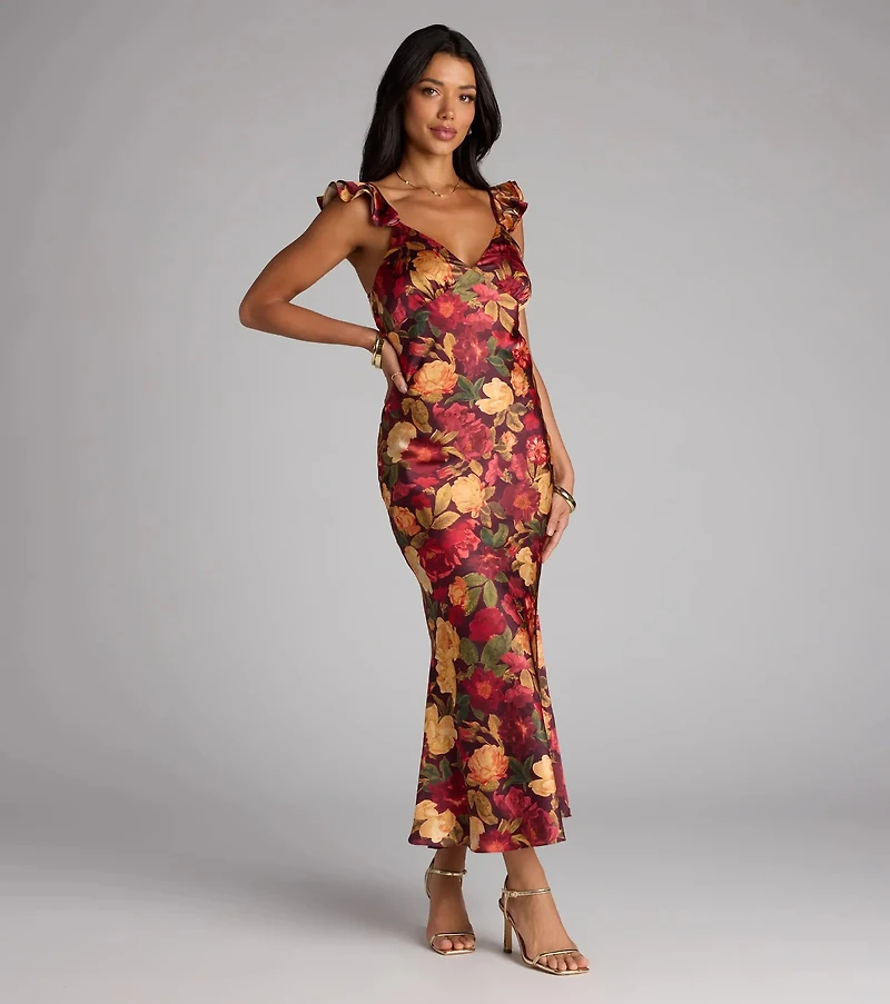 Love Full Bloom Floral Maxi Dress