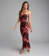 Bloom and Own It Floral Strappy Maxi Dress