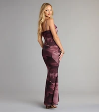 Whirlwind Romance Floral Abstract Maxi Dress