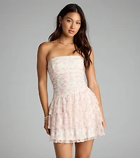 Sweet Like That Floral Lace Mini Dress