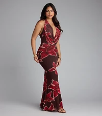 Island Muse Floral Maxi Dress