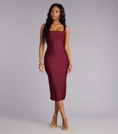 Allure Defined Midi Dress