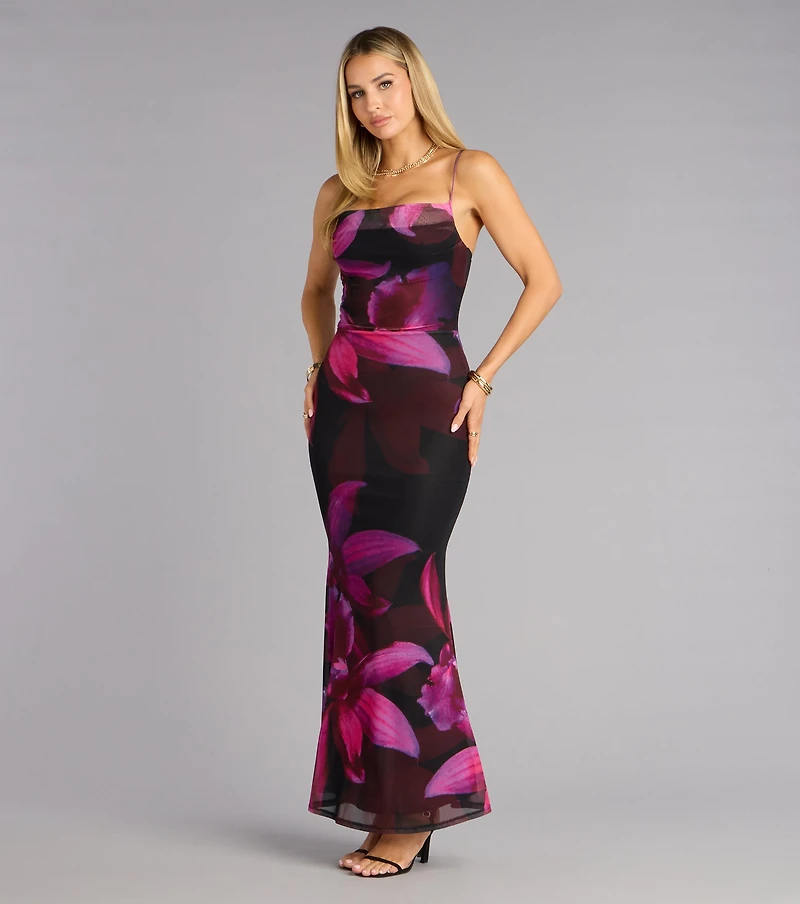 After Hours Bloom Floral Maxi Dress